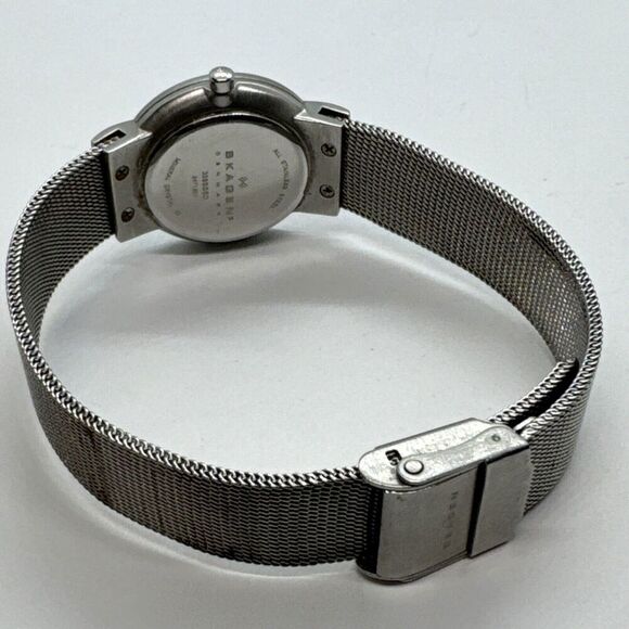 Skagen Freja 358SSSD Women Silver Stainless Steel Mesh Analog Dial Watch JNA554 main image 11